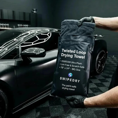 SwipeDry™ XXL Twisted Loop Car Drying Towels